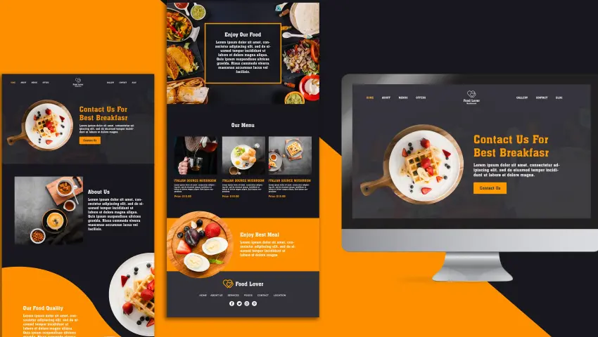 Food Lover – A Flavorful Digital Experience